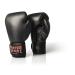 Paffen Sport Kibo Fight Real leather box and martial sports gloves for training and sparring in boxing kickboxing muay thai and similar martial arts Schwarz 12uz
