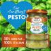 Sacla' Reduced Fat Basil Pesto 190g - Authentic Italian Flavor (1 Pack) - Buy Online on GoSupps.com