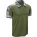 ZITY Men's Tactical Military Golf Shirt - Short Sleeve Army T-Shirt (111) - XX-Large, Army Green - Buy Online on GoSupps.com