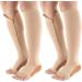 Sxhmsal medical compression stockings with zipper for burning fat narrow for blood circulation and relief rehabilitation aids for patients flesh1 l xl