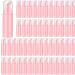 70 Pcs 2 oz Plastic Foam Soap Dispensers Refillable Soap Bottles with Pump Mini Cleaning Foam Pump Bottle Empty Foam Dispenser for Refillable Travel Hand Soap Shampoo Foaming Cosmetics (Pink)