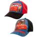 Disney Boys Cars Lightning McQueen Cotton Baseball Cap 2 Pack (Ages 2-7) Cars Red and Black 4-7 Years