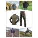 Men's Airsoft Jungle Camo Tactical Suit | Paintball Combat Shirt & Pants | Long-Sleeved Military Outdoor Clothing - Buy Online on GoSupps.com