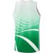 Erima Unisex Kids Athletic Singlet 164 - Emerald/White | Shop Internationally for Quality Sportswear - Buy Online on GoSupps.com