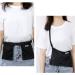 SUCONBE Adjustable Mastectomy Drain Holder & Shower Bag for Post Surgery Recovery - Black - Buy Online on GoSupps.com