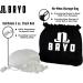 Refillable Chalk Ball Sock | 3 oz | Increase Grip for Athletics | Weightlifting, Gymnastics, Rock Climbing | Includes Storage Bag - Buy Online on GoSupps.com