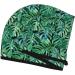 Hair Towel Wrap with Button - Quick Drying Towel Turban for Effortless Hair Care | Monstera Leaves Design - Buy Online on GoSupps.com