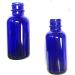 Cobalt Blue Glass Oral/Swivel Sprayers for Povidone Iodine, Betadine, Colloidal Silver - 2-Pack 30ml (1oz) Empty - Buy Online on GoSupps.com