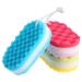 Bath Sponge 3 Pieces of Three-Layer Shower Sponge Cleaning Products Body Cleaning Shower Brushes Sponges Bath