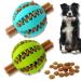 Pawsonly Feeding Ball for Dogs |Dog toy intelligence ball |Dog ball for small medium -sized large dogs |Puppy toy |Dental care dogs toys (medium 7 cm green + blue) medium 7 cm green + blue