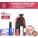 Makeup Set Glamza 10 Piece Lucky Dip Gift Makeup Kit for Women & Teenage Girls - Includes 10 Makeup Items In Black Organza Beauty Bag - Buy Online on GoSupps.com
