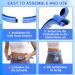 Adjustable Smart Weighted Hoop for Adults - Quiet Waist Fitness Exercise for Weight Loss - Blue - Buy Online on GoSupps.com