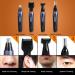 ZJchao 4-in-1 Nose Hair Trimmer & Hair Removal Kit - Rechargeable Waterproof Stainless Steel Electric Shaver for Men & Women - Buy Online on GoSupps.com