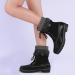 DREAM PAIRS Women's Mid Calf Waterproof Winter Snow Boots in Black-01 - Size 8 - Buy Online on GoSupps.com