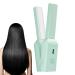 Curling Iron for Short Hair 2-in-1 Hair Straightener and Curler Safe Professional Curling Wand for Women of Straight and Curly Hair Kagrote Green