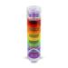 GMS 7 Day Medicine Pill Organizer - Stackable Pill Box -Fits Small Tablets Pills & Vitamin Supplements - Keep Your Daily & Weekly Medicine Organized in One Place - Small - Rainbow Small (Pack of 1)