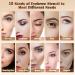 Eyebrow Stamp Stencil Kit - 10 Reusable Stencils, 2 Brushes, Waterproof Makeup (Blonde) - Buy Online on GoSupps.com
