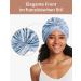 Lilysilk 100% Mulberry Silk Sleeping Cap for Curly Hair | 19 Momme Silk Bonnet Night Hat | Women's Hair Wrap with Elastic Band - Light Blue - Buy Online on GoSupps.com