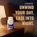 Vitamatic Advanced Sleep Aid with Melatonin - 120 Vegetable Capsules Made with B6, Magnesium, L-Theanine, L-Tryptophan, 5-HTP, GABA, Valerian, Chamomile, Passion Flower, Ashwagandha & Black Pepper - Buy Online on GoSupps.com