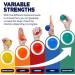 JFA Medical Hand Therapy Exercise Balls - Set of 5 Strengths for All Levels of Resistance - Buy Online on GoSupps.com