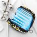 MUOOUM Menstrual Pad Pockets with Zipper - Women's Tampon Organizer (Golden Butterfly Lotus) - 4.7x6.6x6.6 in - Buy Online on GoSupps.com