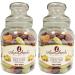 Candy Bulk: Laura Secord - Deluxe Hard Fruit Candy - Gourmet Candies - Candies For Adults - School Snacks For Kids - Hard Snack Sweets - Value Bundle Pack of 2