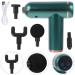 Fascia Gun Set - USB Charger Muscle Relaxation Device for Deep Tissue Massage | Portable Green Massage Tool 14x14x4.3cm - Buy Online on GoSupps.com