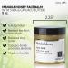 Nabila K - Manuka Honey Face Balm - Made with Shea Butter & Cupuacu Butter - Luxurious Moisturizer - Makeup Remover - Gentle Facial Cleanser - Normal Dry & Sensitive Skin - Made in USA - 5 oz - Buy Online on GoSupps.com