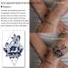 Tazimi Large Semi Permanent Temporary Tattoos for Women - Butterfly, Flower, Lion, Swallow Designs | Waterproof, Long Lasting Fake Tattoos - 1-2 Weeks - Buy Online on GoSupps.com