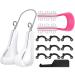 TrelaCo 11 Pieces Nose Shaper Clip Nose Lifting Shaping Clip Nose up Lifting Clips Nose Lifter Silicone Nose Bridge for Wide Nose Low Nose Inverted Nose Curved Nose Big Nose