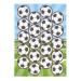 Decora - edible torture decoration for children |Football Tortendendeco edible 3.4 cm birthday cakes decoration from tasteless eating paper gluten and sugar-free football Tortendendeko edible to cut out