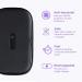 HoMedics UV-Clean Phone Sanitizer | Faster Than Any UV Sanitizer On The Market Our revolutionary UV CLEAN reduces bacteria and viruses.| l | Mercury and Chemical Free Black - Buy Online on GoSupps.com
