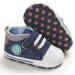 MASOCIO Baby Boy First Walking Shoes | Soft Sole Anti-Slip Prewalker 12-18 Months Blue - Buy Online on GoSupps.com