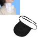 Single Layer Tracheostomy Cover | Neck Stoma Cover | Pure Cotton Full Neck Trachea Cover - Black | International Shipping Available - Buy Online on GoSupps.com