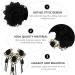 LALAFINA Gothic Chain Hairpin Gothic Hair Accessories Halloween hairpin Gothic Lace Rose Brooch Pin Rhinestone Tassel Hair Barrettes for Women Girls (Black) Halloween Hair Clips - Buy Online on GoSupps.com