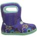 BOGS Baby Wellington Boots Plum Flower Stripe 71565 | Size UK 3-8 | New Flower Dot Violet Multi - Buy Online on GoSupps.com