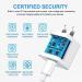 6.6FT Apple Watch Charger with Magnetic Charging Cable and USB Wall Adapter | Compatible with Apple Watch Series 1-6 | Portable and Wireless - Buy Online on GoSupps.com