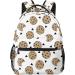 BHCASE Lightweight Casual Student Backpack - Fashionable And Versatile Backpack For School And Outdoor Activities 7.8x11.4x15.7 Inch Cookies Food Chocolate Chip Biscuits - Buy Online on GoSupps.com