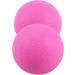 Pyugxab TPE Gym Fitness Ball Portable Massage Ball for Stress Relief & Improved Blood Circulation | Pink Therapy Exercise Ball - Buy Online on GoSupps.com
