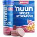 Nuun Sport Electrolyte Tablets with Magnesium Calcium Potassium Chloride & Sodium Gluten Free & Vegan Citrus Fruit 4 Pack (40 Servings Total)