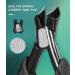 Toenail Clippers with Catcher - Best Podiatrist Tool for Ingrown Thick Toenails | Stainless Steel Precision Nippers for Men & Seniors - Buy Online on GoSupps.com