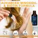 Minoxidil Hair Growth Serum - Biotin Treatment for Stronger, Thicker Hair - Prevent Hair Loss & Regrow Naturally - 1Fl Oz - Buy Online on GoSupps.com