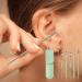 Innovative Spring Earwax Cleaner Set | 6Pcs 360 Spiral Design Earwax Removal Tools | Ear Cleaning Kit with Storage Bag | Green One Size - Buy Online on GoSupps.com