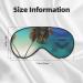 Beach Coconut Sunshine Eye Mask | Soft Adjustable Comfort for Men & Women | International Shipping Available - Buy Online on GoSupps.com