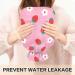 Strawberry Hot Water Bottle 1L - BPA Free Small Pain Relief Bag for Headaches & Neck - International Shipping - Buy Online on GoSupps.com