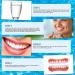 Buy Mxrfactory Teeth Prosthesis - Natural Tone Pebble Veneers for Men & Women | Upper & Lower Removable Teeth Whitening | 8 Pairs Comfortable Smile Makeover - Buy Online on GoSupps.com