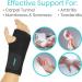Vive Wrist Brace for Carpal Tunnel & Sports Injuries - Ergonomic Compression Wrap for Men & Women - Removable Splint (Right Black - Buy Online on GoSupps.com