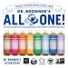 Dr. Bronner's 18-in-1 Hemp Unscented Baby-Mild Pure-Castile Soap 16 oz - Eco-Friendly Liquid Soap for Sensitive Skin | International Shipping Available - Buy Online on GoSupps.com
