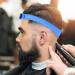 Adjustable Neck Hair Guide Hairline Haircut Shaping Tool | Haircut Bands Hairline Shaping Tool for Hair Salons Blue - Buy Online on GoSupps.com