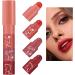  Stronrive Waterproof lipstick long-lasting lip gloss - 4-color lip pencil - Waterproof matte lipstick set for women long-lasting lip lacquer set - Buy Online on GoSupps.com